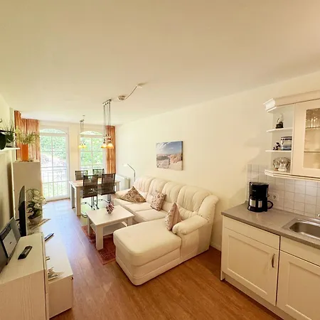 Haus Meeresblick - Strandoase 1 21 & Strandperle 1 22 Daire Baabe